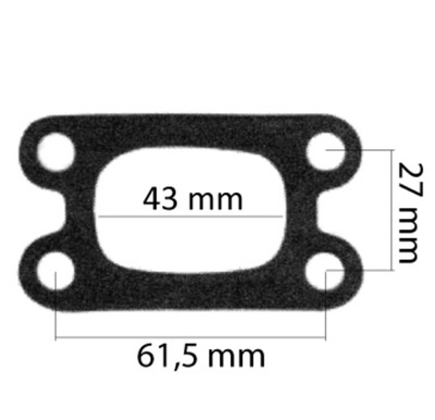 EXHAUST GASKET BOMBARDIER