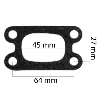 EXHAUST GASKET BOMBARDIER