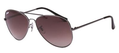 SILVER AVIATOR SUNGLASSES