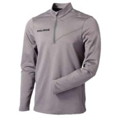 M 1/4 ZIP - GREY