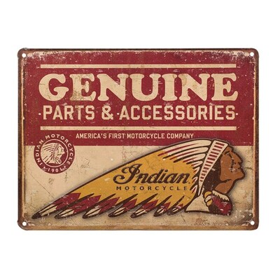 GENUINE PARTS ACCESSORIES SIGN