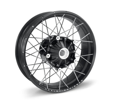 Laced 17 in. Rear Wheel