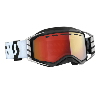 Scott Goggle Prospect Snow Cross LS black/white ls red chrome