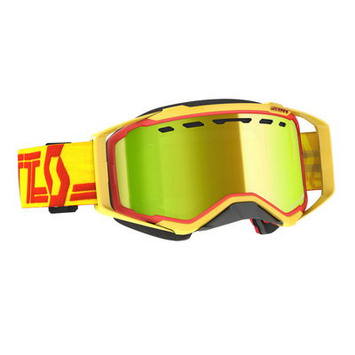 Scott Goggle Prospect Snow Cross yellow/red amp yellow chrome