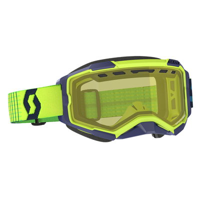 Scott Goggle Fury Snow Cross blue/yellow yellow