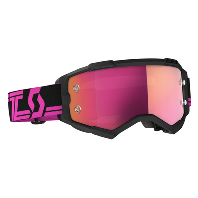 Scott Goggle Fury black/pink pink chrome works