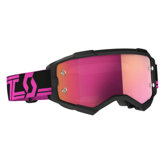 Scott Goggle Fury black/pink pink chrome works