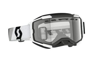 Scott Goggle Fury Snow Cross premium black/white / clear