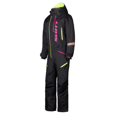 Scott Monosuit Naisten DS Shell Dryo musta/pinkki