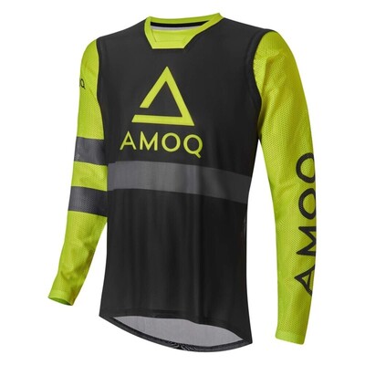 AMOQ Airline Mesh Ajopaita Musta/HiVis