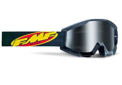 FMF POWERCORE Goggle Core Musta - Peili Hopea Linssi