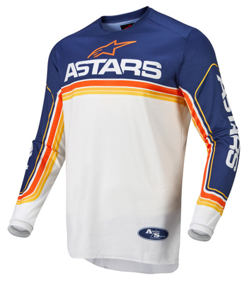 Alpinestars Paita Fluid Speed Sininen/Valkoinen/Oranssi