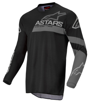 Alpinestars Paita Racer Nuorten Graphite Musta/Harmaa