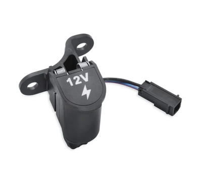 12V Tour-Pak Mount Auxiliary Power Port