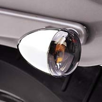 Smoked Turn Signal Lens Kit - Bullet Lens (incl. 2 lens and bulbs)