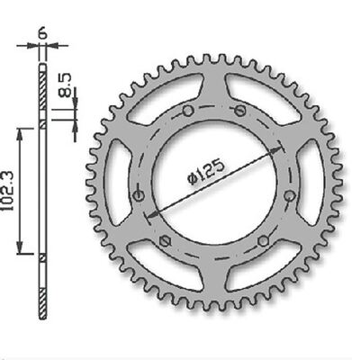 Takaratas 50z Derbi Senda DRD 03-