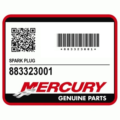 MERCURY SPARK PLUG CHAMPION RA8HC