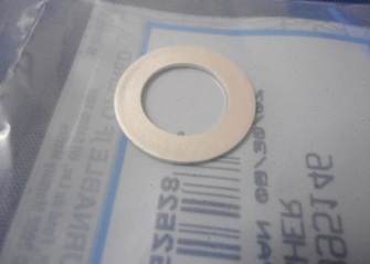 MERCURY ENGINE OIL DRAIN PLUG WASHER