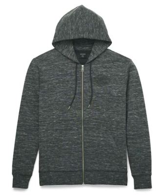 HOODIE-KNIT,DARK HEATHER GREY