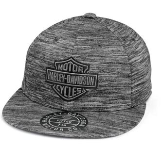 CAP-BB,WOVEN,B&S,CHARCOAL GREY