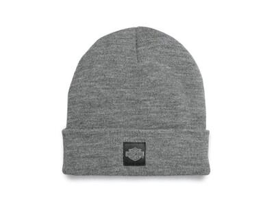 HAT-KNIT,HEATHER GREY