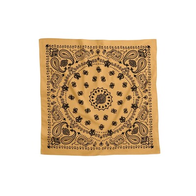 BANDANA-KNIT,YELLOW