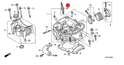 HONDA CR8EH-9 SYTYTYSTULPPA U24FER9 CR8EH9