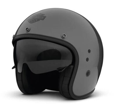 HELMET-ACHROMATIC,3/4,(X14),EC