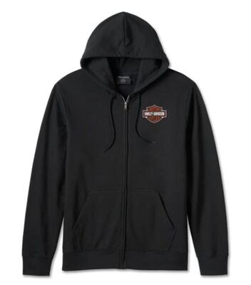 HOODIE-KNIT,BLACK