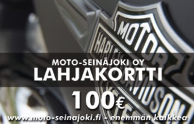 LAHJAKORTTI HARLEY-DAVIDSON-LOGOLLA 100,00