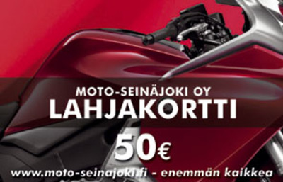 LAHJAKORTTI HONDA-LOGOLLA 50,00