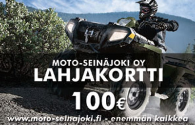 LAHJAKORTTI MÖNKIJÄ-LOGOLLA 100,00