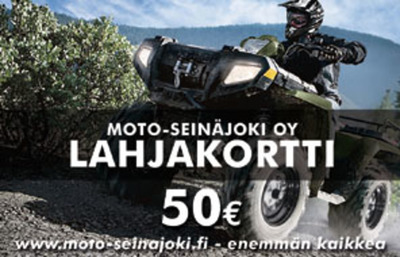 LAHJAKORTTI MÖNKIJÄ-LOGOLLA 50,00