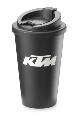 COFFEE TO GO MUG BLACK