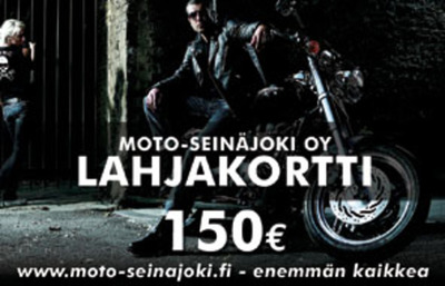 LAHJAKORTTI TRIUMPH LOGOLLA 150,00