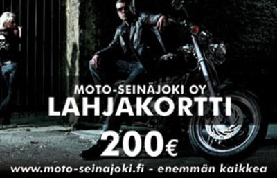 LAHJAKORTTI TRIUMPH LOGOLLA 200,00