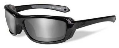 HD RAGE-X  PPZTM Grey Silver Flash lens / Gloss Black frame