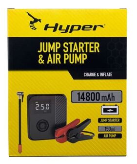 Hyper Power Station 14000 with Jump starter & Air Pump