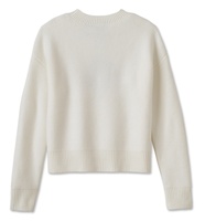 SWEATER-KNIT,WHITE