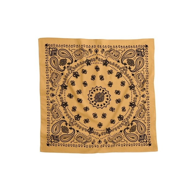 BANDANA-KNIT,YELLOW